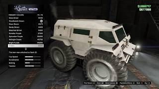 GTA 5 Vehicle Customization Rune Zhaba.  Casino Heist DLC.