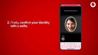 Vodafone prepaid biometric sim activation instructions