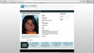 Child Sponsorship Software General Setup