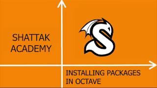 INSTALLING PACKAGE IN OCTAVE