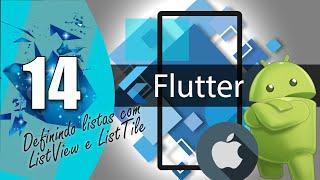 Curso Flutter - Trabalhando com listas utilizando ListView e ListTile