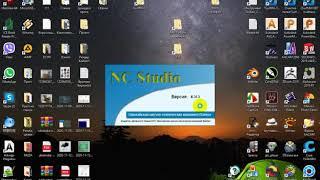 Для симуляції УП (G-cod) в NC Studio встановлену без плати на ПК