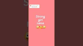 Strong girl name for fajar #namesidea #edit #name #subscribe #channel #thanks