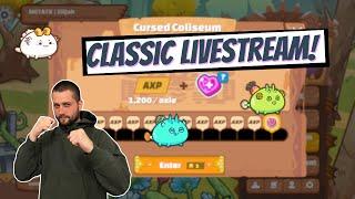 12 WINS = 3000 SLP! | LET'S GO AXIE CLASSIC LIVE