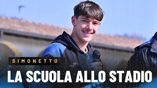 Il Primavera Federico Simonetto ospite del 6° appuntamento "La Scuola allo Stadio" 2024/25 ️