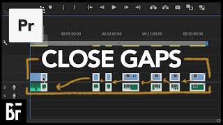 Close Gaps Between Videos in Premiere Pro