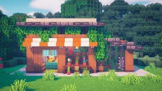 Minecraft | How to Build a Flower Shop