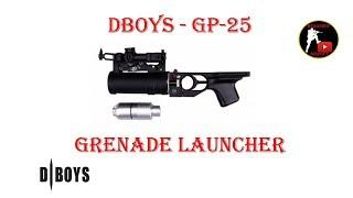 [ОБЗОР] DBOYS - ГП-25 GP-25 Grenade Launcher airsoft (страйкбол)