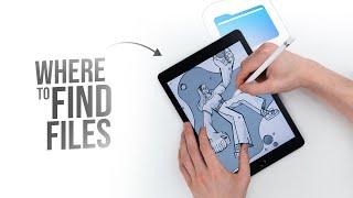 Where to Find Files on iPad (tutorial)