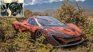 Rebuilding McLaren P1 1270HP - Forza Horizon 5 | Thrustmaster T300RS gameplay