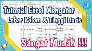 How to Set Column Width and Row Height in Microsoft Excel