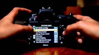Nikon D7100 Tutorial. How to Tutorial Menu Set Up Guide Part 1