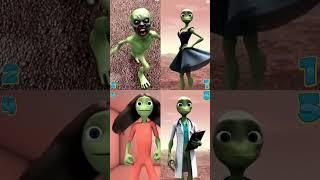 Alien dance dame tu cosita viral video #greenalien #viralvideo #trendingnow #trending