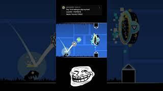 You are TROLLED in Geometry Dash  #gd #deluxe12