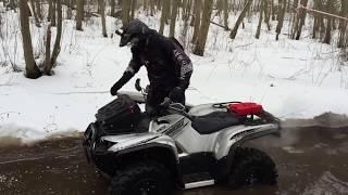 Жёстко Квадро Ледяное видео. ATV club NorthWay. ATVs in Russia.