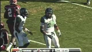 Alex Green 62-yard run Hawaii vs. New Mexico State 2010