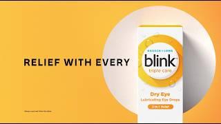 Blink Triple Care ‘Work, play, relief’ ad