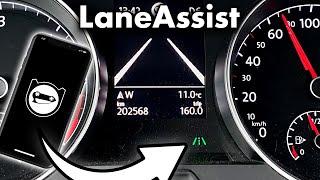 VW Golf MK7 (5G): Lane Assist activation coding