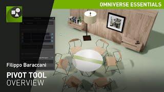 Overview of the Pivot Tool in Omniverse USD Composer