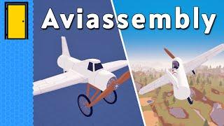 Up, Up And Away! | Aviassembly (Aeroplane Design And Exploration Game - Demo)