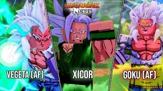 SSJ5 Goku & Vegeta + Xicor Showcase | Dragon Ball Nexus ROBLOX