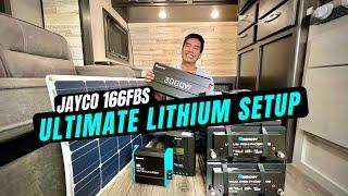 Jayco 166FBS - ULTIMATE RV SOLAR SETUP