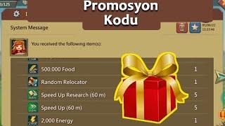 lords Mobile promosyon kodu code yeni 2022