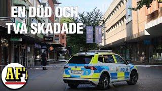 Skottlossning på kroggatan I Gävle