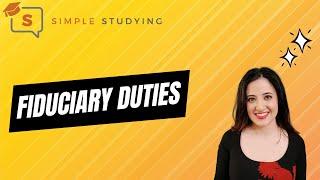 Fiduciary Duties