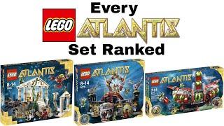 Every LEGO Atlantis (2010-2011) Set Ranked