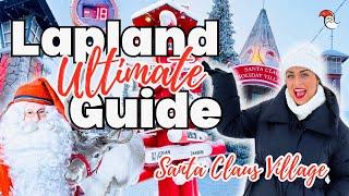 NEW LAPLAND VLOG | ULTIMATE Guide | Santa Claus Village | VIP Reindeer Walk | Finland 