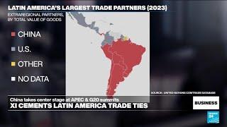 China's Latin America trade ties take centre stage at APEC summit • FRANCE 24 English