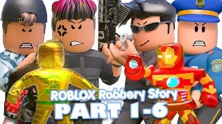 ROBLOX Robbery Story (1-6)   Roblox Music Video   DG ROBLOX MUSIC ANIMATION