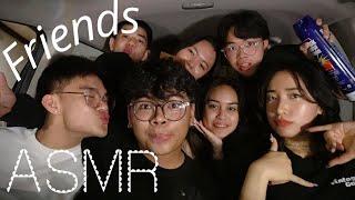 [ 600K SPECIAL ] ASMR with FRIENDS IN THE CAR