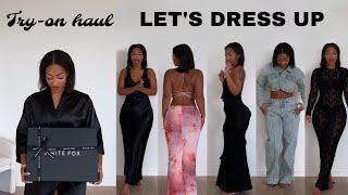 LET'S DRESS UP | DATE AND GIRLS NIGHT OUT LOOKS FT WHITEFOX