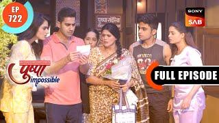 Prabhas Wants Ashwin | Pushpa Impossible | Ep 722 | Full Episode | 26 Sep 2024