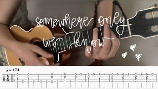 (Keane) Somewhere Only We Know // playalong + FREE TABS