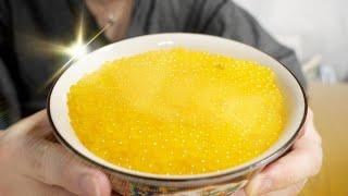 There is a "golden salmon roe" in this world. It's the roe of that fish! Do you know it?