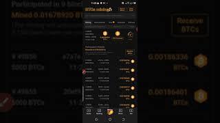 How to mine btcs and BTC through the SATOSHI MINING APP