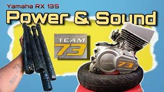 Yamaha RX 135 Power & Sound Check | Vettaiyan | Team 73 | Part - 3 | #rx135 #vettaiyan