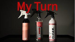 My Turn - Detail Co Infinity, DIY Ceramic Gloss, Clean Ceramic Spray - chemical test.