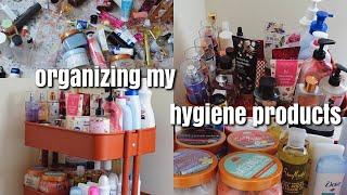 Organizing My SELF-CARE HYGIENE & BODY Product Collection | Part 1