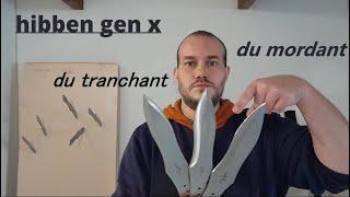 couteaux de lancer hibben gen x {un monstre qui DEVORE les planches}