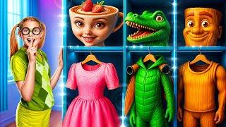Ballerina Cappuccina Makeover: From Nerd to Italian Brainrot in Real Life!