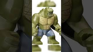 How Lego made this Killer Croc Big Fig 10X Better! #lego #viral #dcsuperheroes