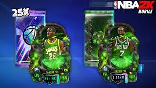 25X FAST BREAK HALLOWEEN PACKS! - NBA 2K MOBILE SEASON 7