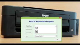 КАК ОБНУЛИТЬ СЧЁТЧИК EPSON L130, L132, L222, L356 бесплатной программой.