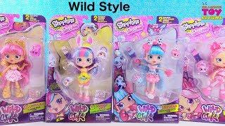 NEW Shoppies Shopkins Dolls Season 9 Wild Style Unboxing Review | PSToyReviews