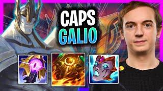 CAPS IS SO CRAZY WITH GALIO! | G2 Caps Plays Galio Mid vs Corki!  Season 2024