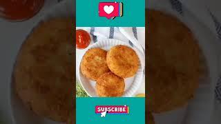 potato pizza  cutlets easy recipe #goviral #foryou #trending #viralshorts